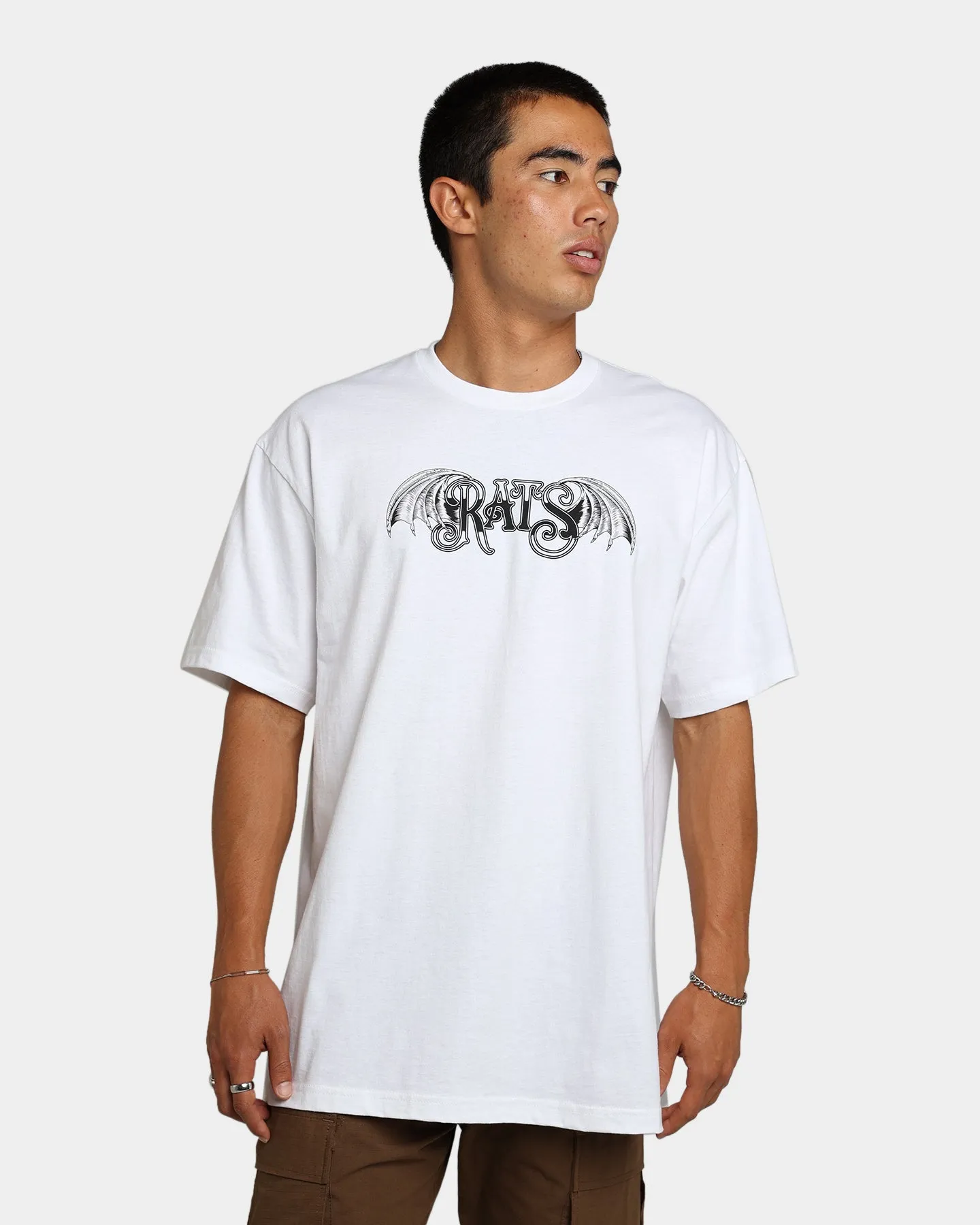 Rats Get Fat Divide And Conquer T-Shirt White sold by Culture Kings product image thumbnail 2