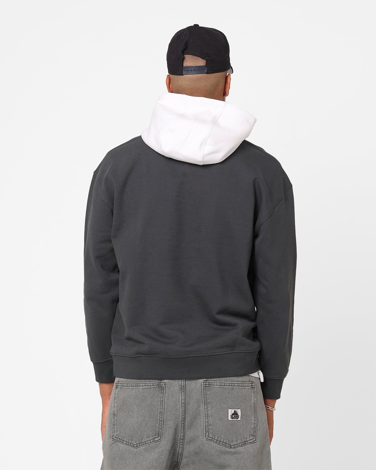 Tommy Jeans Relaxed Modern Sport USA Hoodie New Charcoal sold by Culture Kings product image thumbnail 4