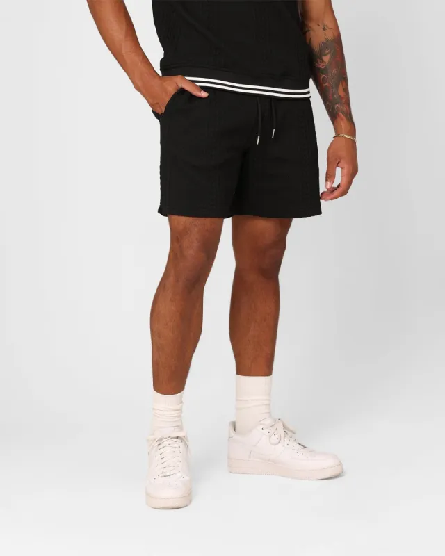 XXIII Danny Knit Shorts Black sold by Culture Kings