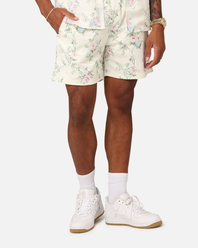 XXIII Anthony Mesh Shorts Cream/Blue/Pink sold by Culture Kings