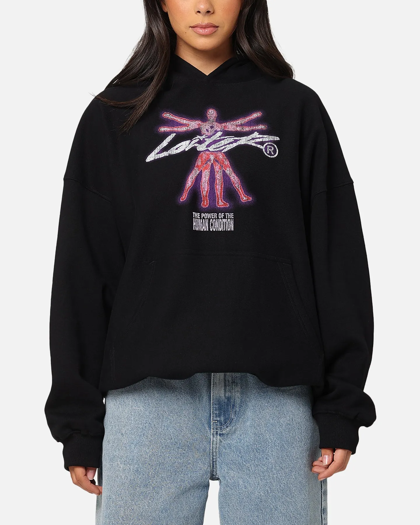 Loiter Human Condition Hoodie Black sold by Culture Kings product image thumbnail 2