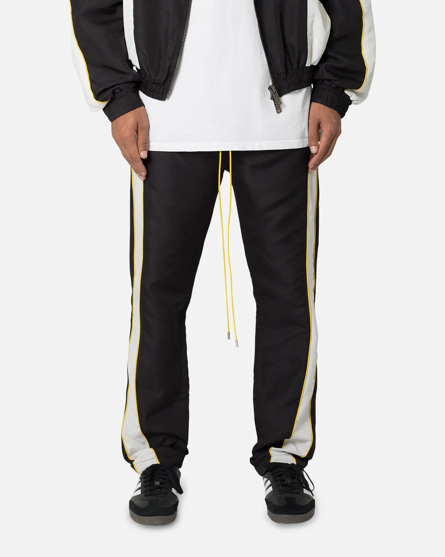 MNML Moto Racing Pants Black/White sold by Culture Kings