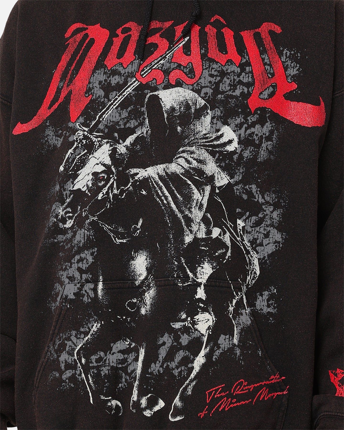 American Thrift X The Lord Of The Rings Nazgul Vintage Hoodie Black Wash sold by Culture Kings product image thumbnail 3