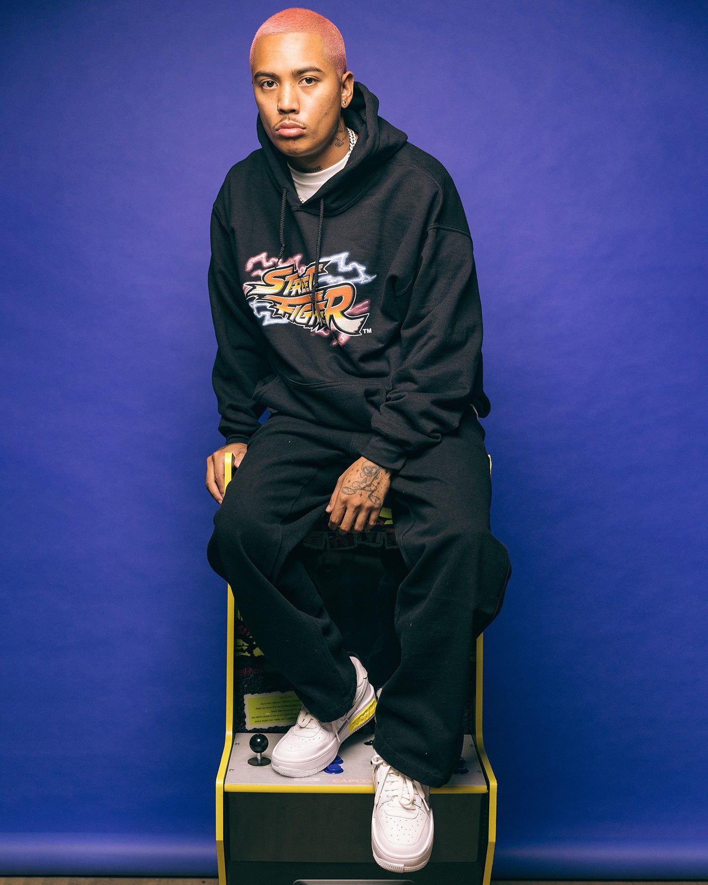 Goat Crew X Street Fighter Chun Li Hoodie Black sold by Culture Kings product image thumbnail 2