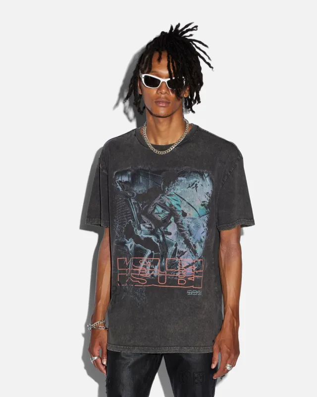 Ksubi X Juice Wrld Super Juice Biggie T-Shirt Black sold by Culture Kings
