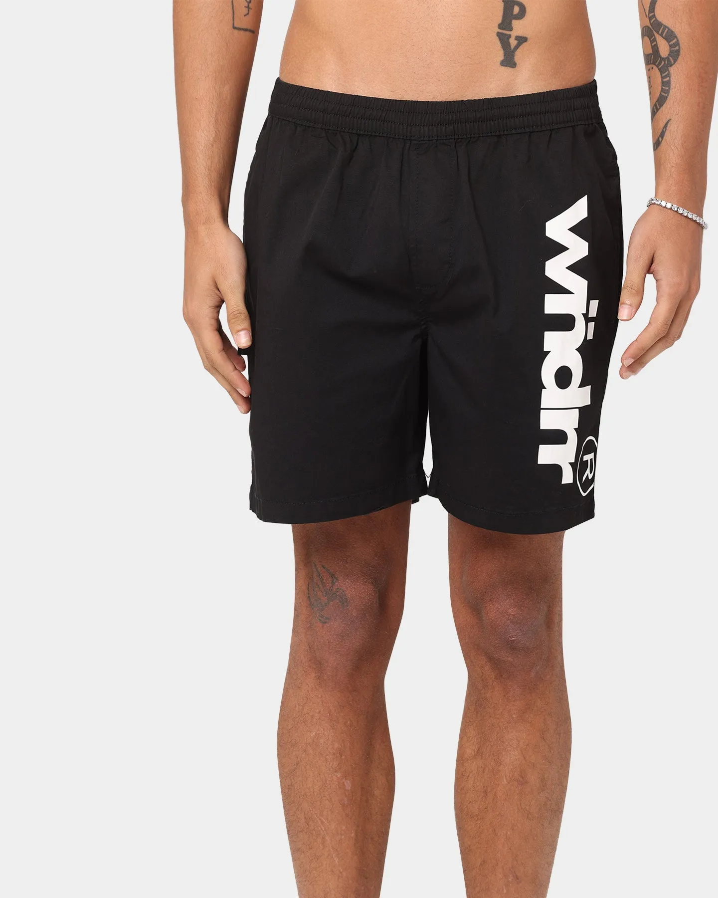 WNDRR Offcut Beach Shorts Black sold by Culture Kings product image thumbnail 3