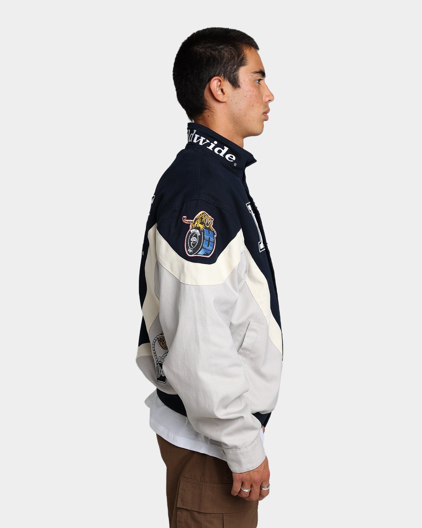 HUF Daytona Jacket Indigo sold by Culture Kings product image thumbnail 5