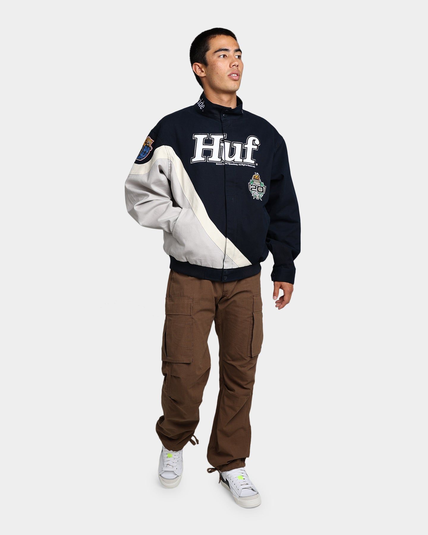 HUF Daytona Jacket Indigo sold by Culture Kings product image thumbnail 2