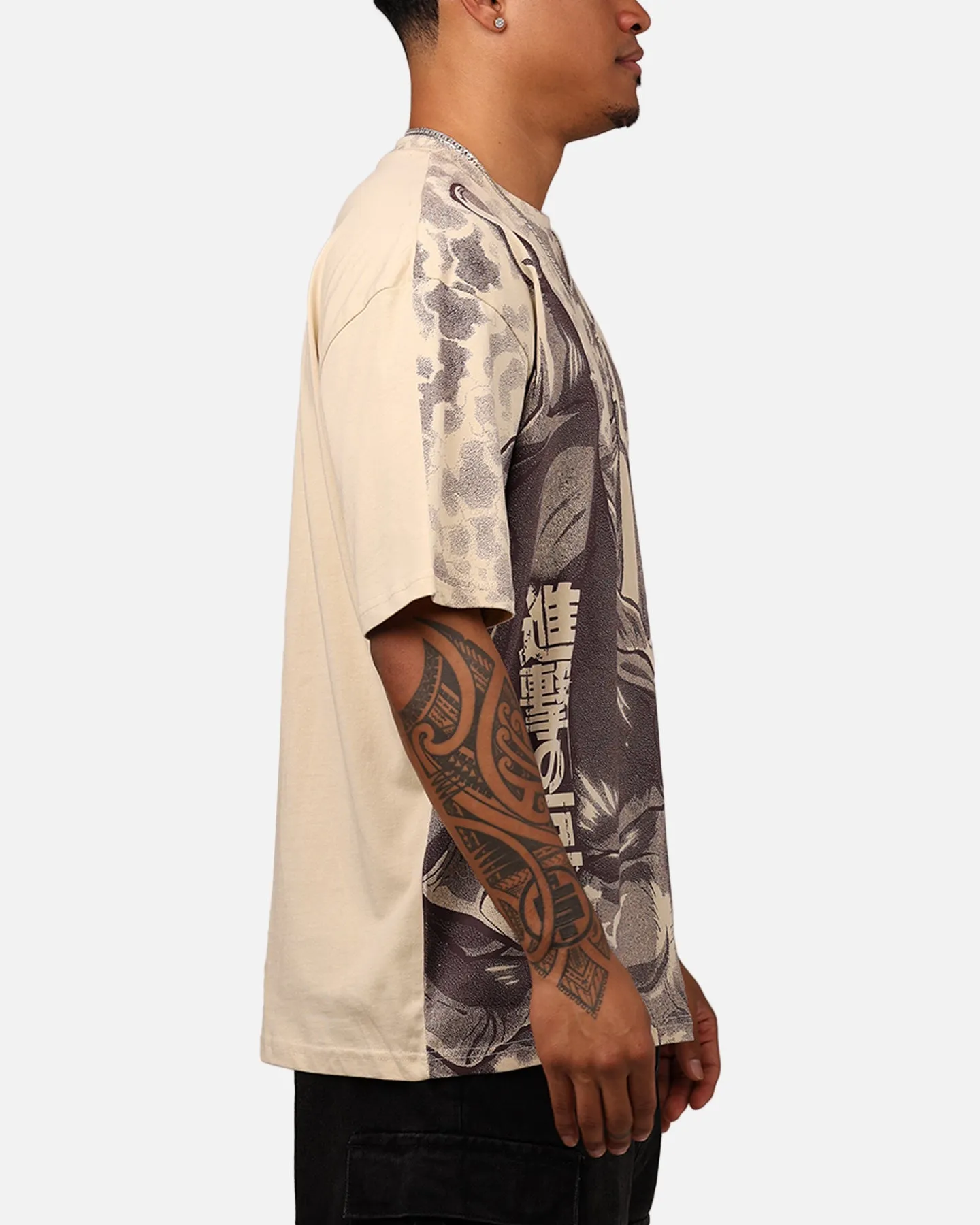 Hypland X Attack On Titan Colossal T-Shirt Chocolate sold by Culture Kings product image thumbnail 4