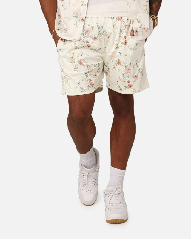 XXIII Anthony Mesh Shorts Cream/Red/White sold by Culture Kings