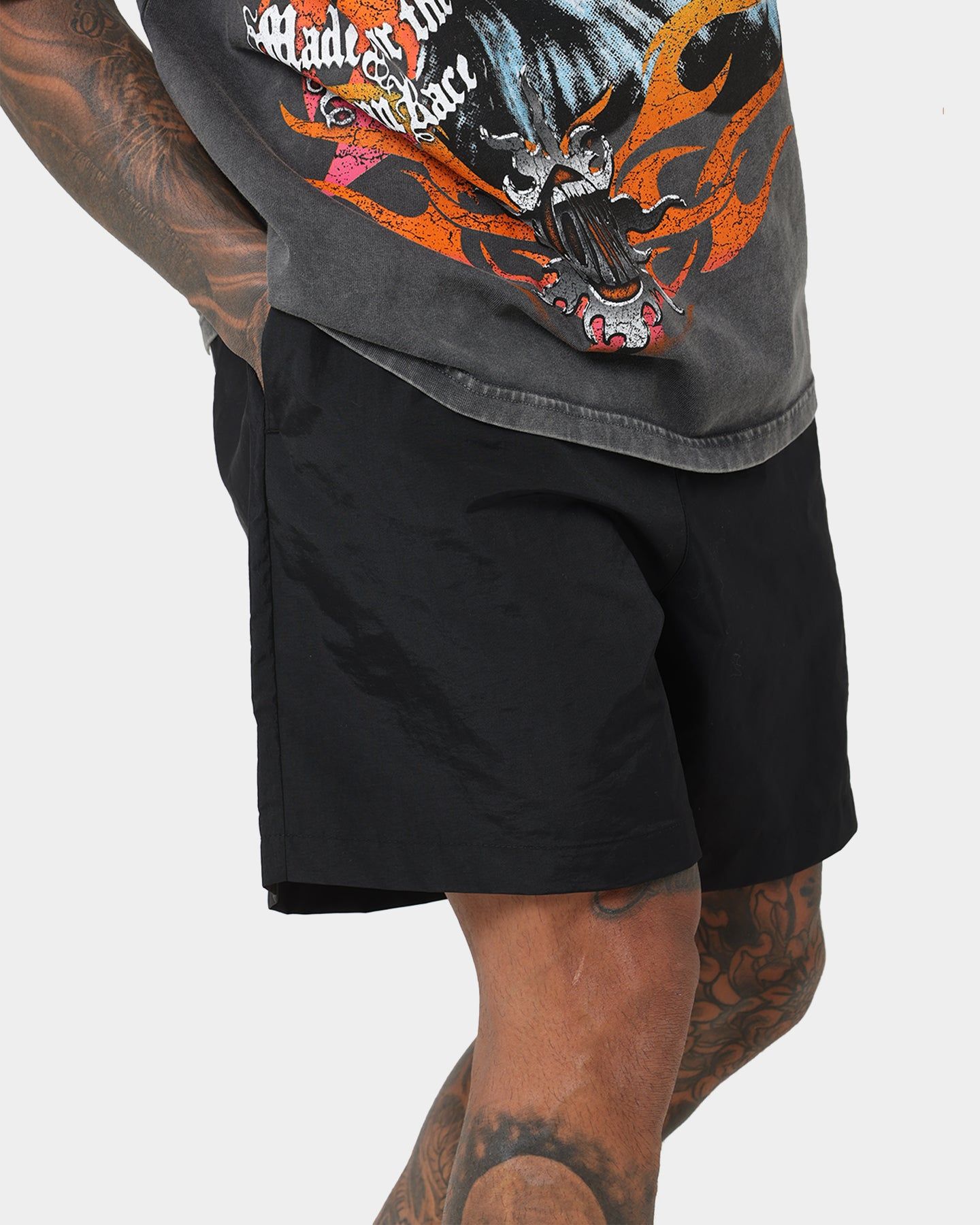 Loiter Inferno Beach Shorts Black/Black sold by Culture Kings product image thumbnail 4