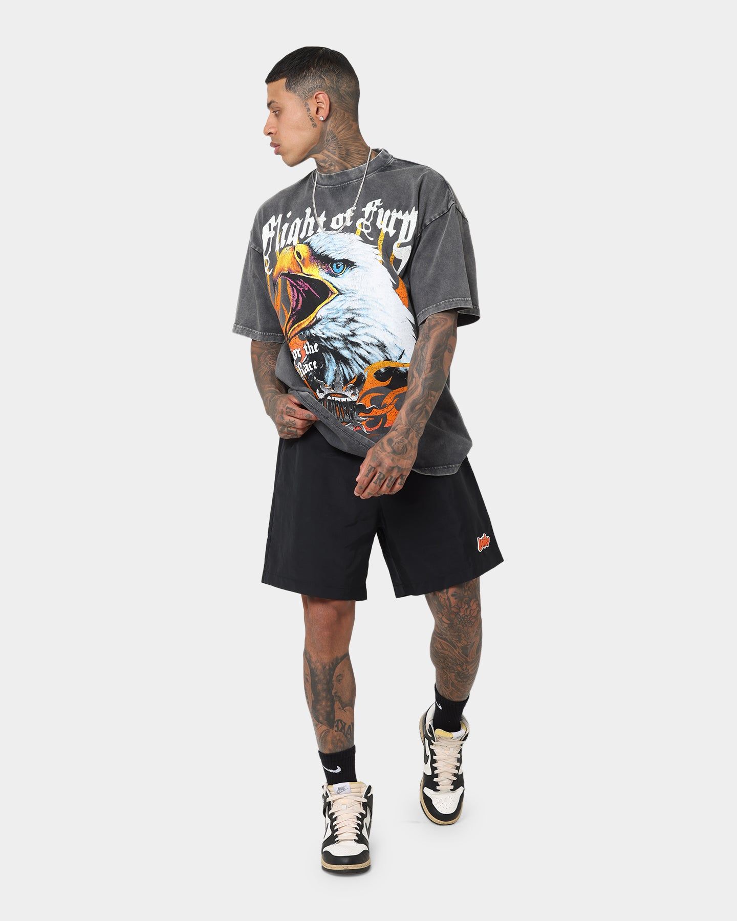 Loiter Inferno Beach Shorts Black/Black sold by Culture Kings product image thumbnail 3