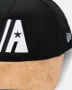 New Era Houston Astros 'Corduroy Suede' Pre-Curved Golfer Snapback Washed Black sold by Culture Kings
