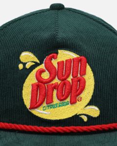 New Era Sun Drop 'Nascar Sponsor Golfer Collection' Corduroy Golfer Snapback Dark Green sold by Culture Kings
