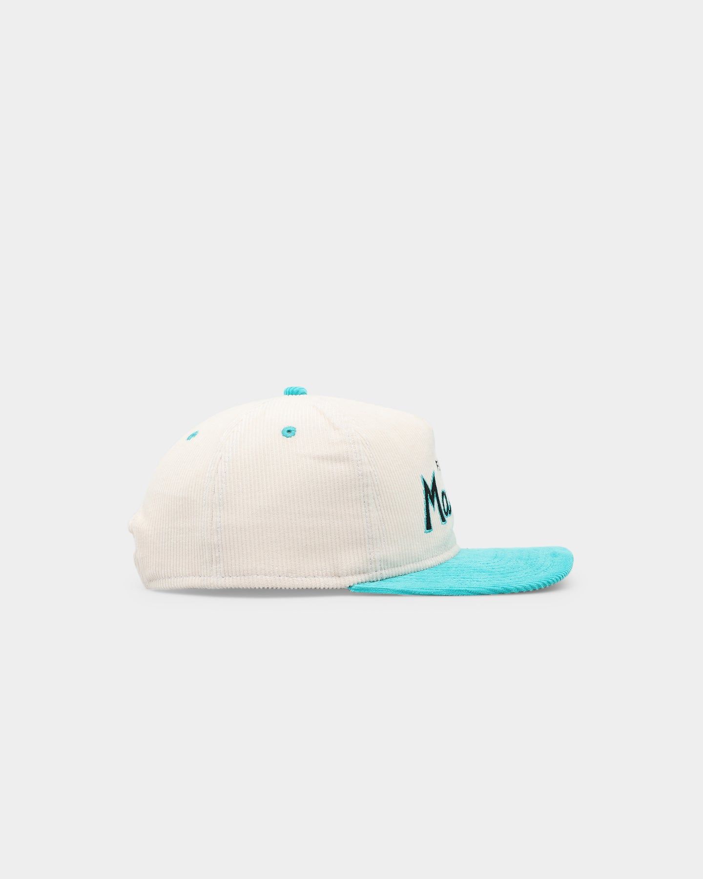 New Era Florida Marlins 'Chrome Corduroy Throwback Script' Golfer Snapback Chrome White sold by Culture Kings product image thumbnail 3