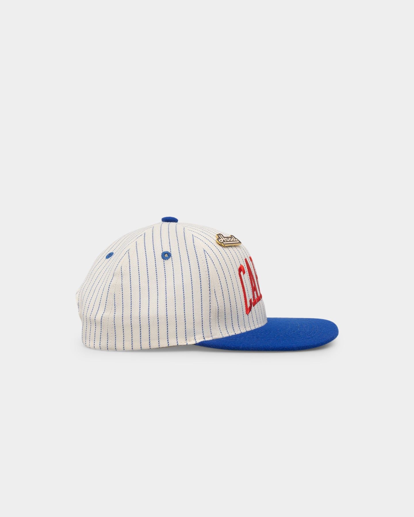 Carre Hood Pinstripe Snapback Ivory/Royal sold by Culture Kings product image thumbnail 3