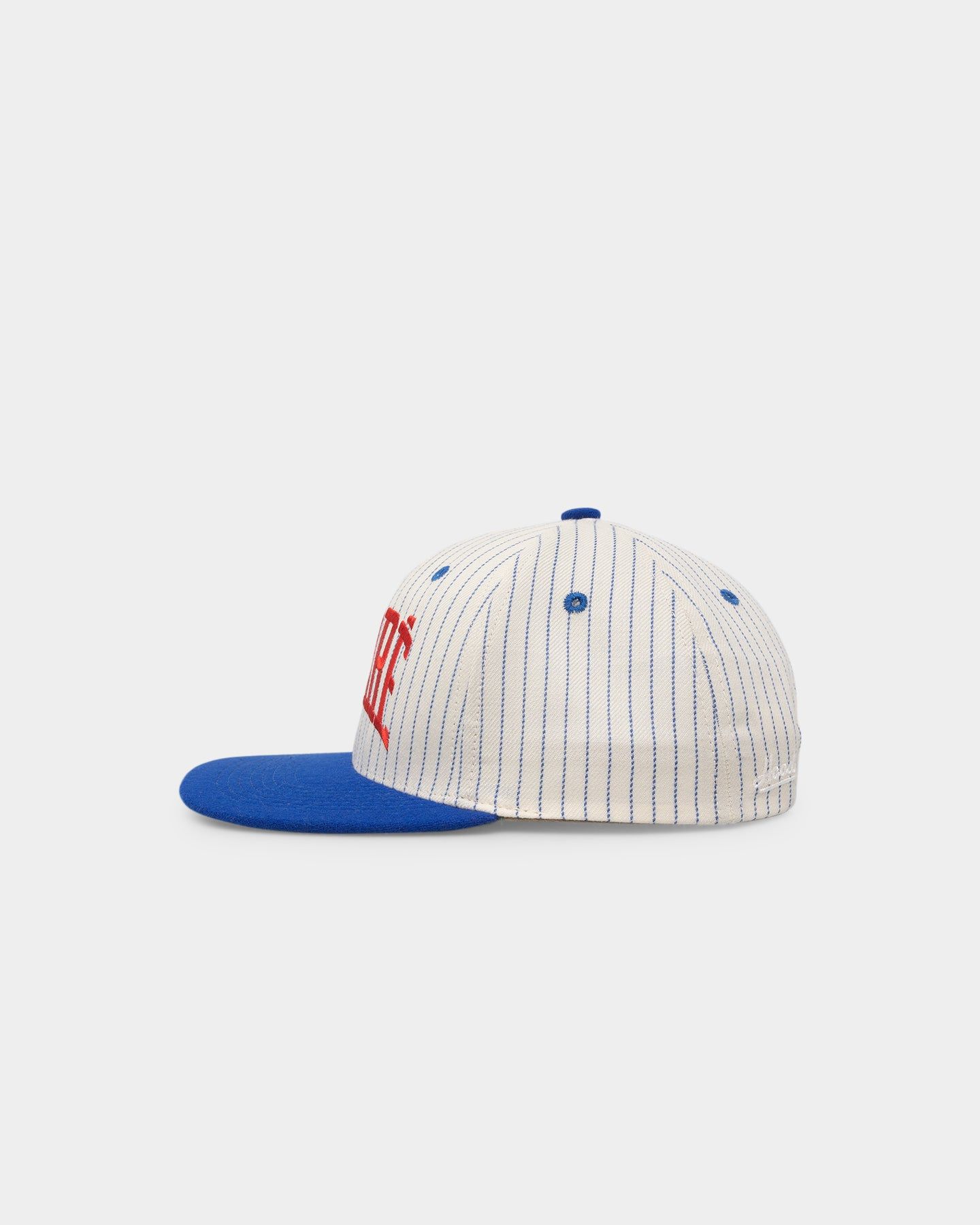 Carre Hood Pinstripe Snapback Ivory/Royal sold by Culture Kings product image thumbnail 4