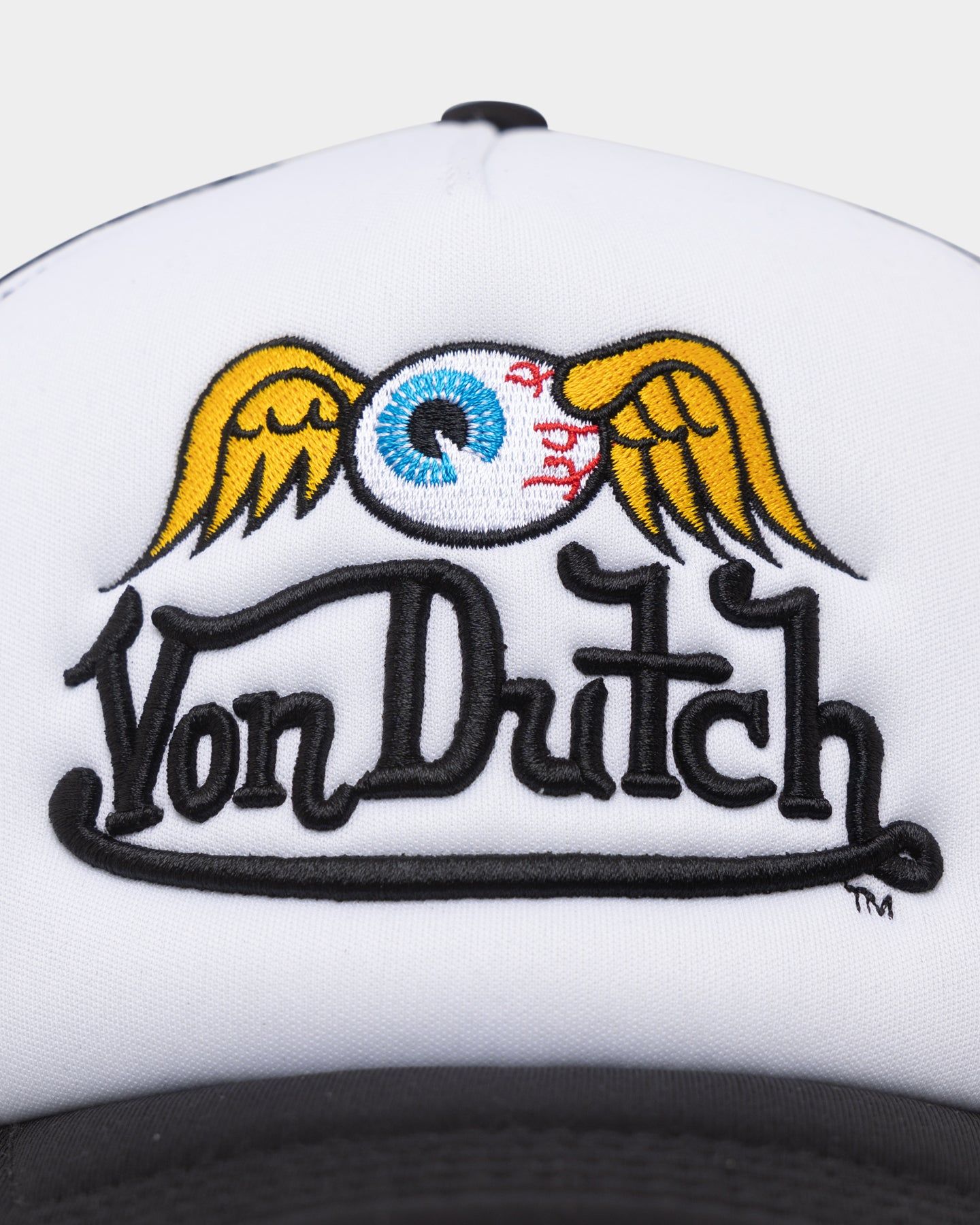 Von Dutch Flying Eyeball Trucker White/Black sold by Culture Kings product image thumbnail 5