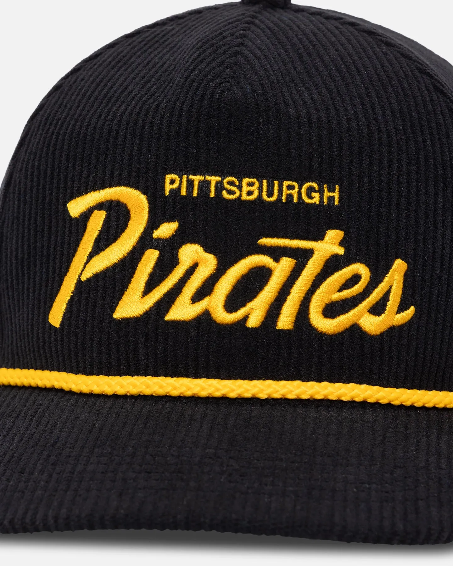 47 Brand Pittsburgh Pirates 'MLB Opening Day' Corduroy Crossrope Hitch Snapback Black sold by Culture Kings product image thumbnail 2