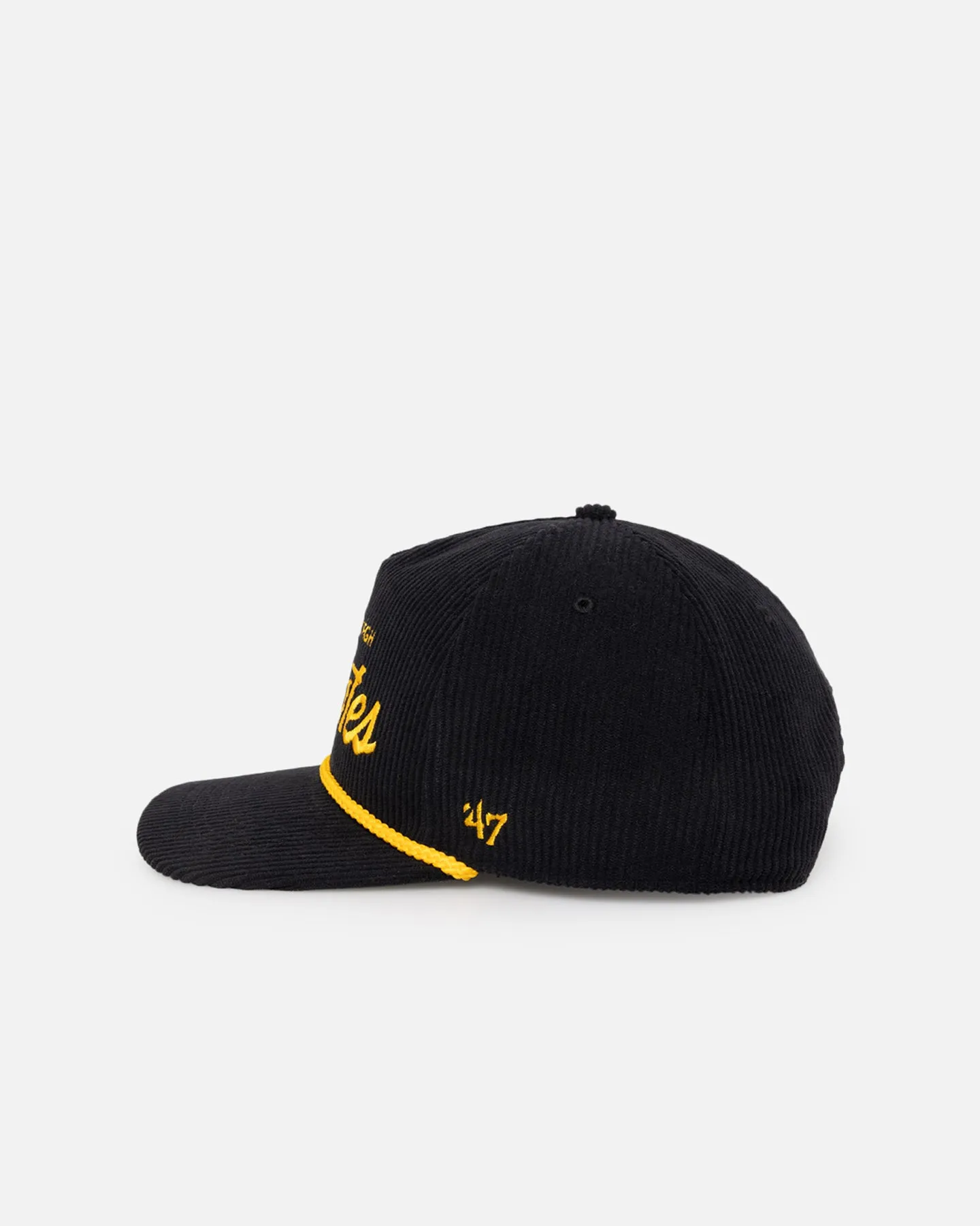 47 Brand Pittsburgh Pirates 'MLB Opening Day' Corduroy Crossrope Hitch Snapback Black sold by Culture Kings product image thumbnail 5