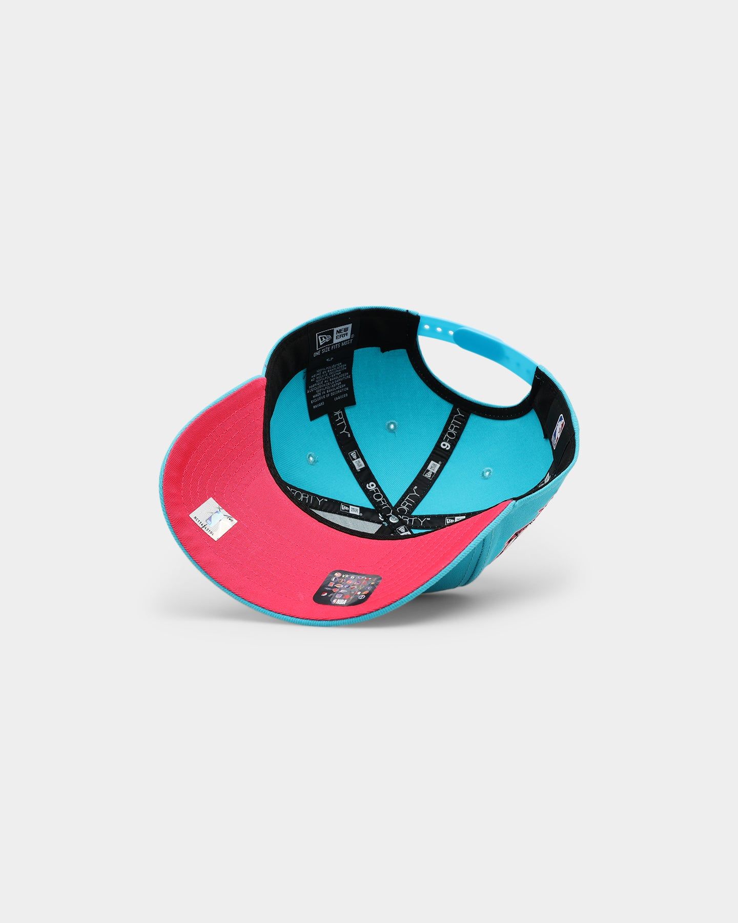 New Era San Antonio Spurs 'Neon Vice' 9FORTY A-Frame Snapback Neon Blue sold by Culture Kings product image thumbnail 6