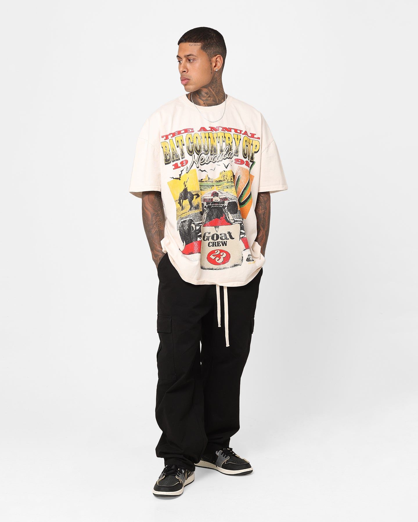 Goat Crew Bat Country Cup Heavyweight T-Shirt Off White sold by Culture Kings product image thumbnail 2