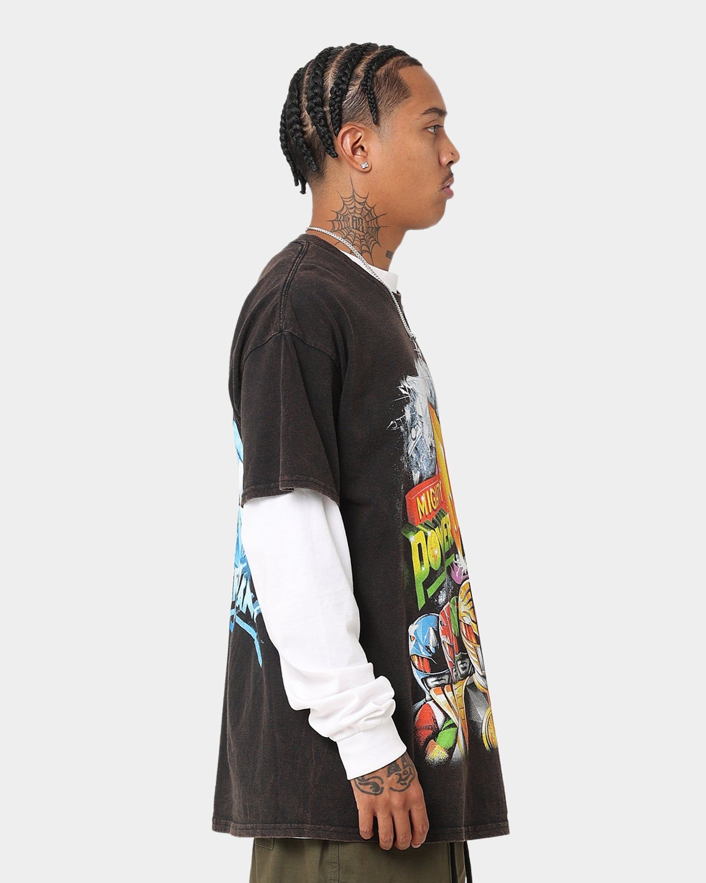 American Thrift X Power Rangers Mighty Morphin Vintage T-Shirt Black Wash sold by Culture Kings product image thumbnail 6