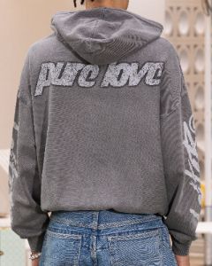 Loiter Pure Love Vintage Hoodie Charcoal sold by Culture Kings