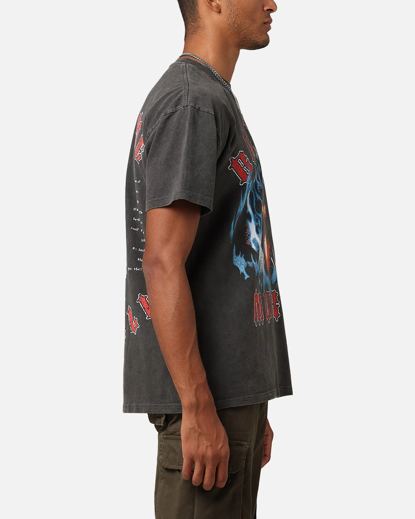 American Thrift X Lord Of The Rings The Balrog Heavyweight T-Shirt Black Wash sold by Culture Kings product image thumbnail 5