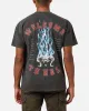 American Thrift X Lord Of The Rings The Balrog Heavyweight T-Shirt Black Wash sold by Culture Kings