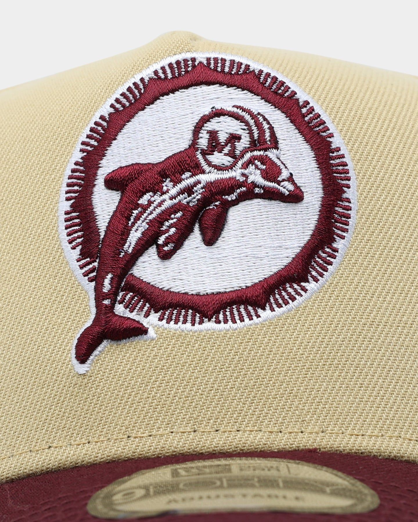 New Era Miami Dolphins 9FORTY A-Frame 2-Tone Snapback Gold sold by Culture Kings product image thumbnail 5