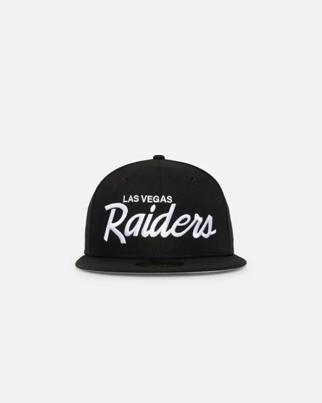New Era Las Vegas Raiders 59FIFTY Fitted Black sold by Culture Kings