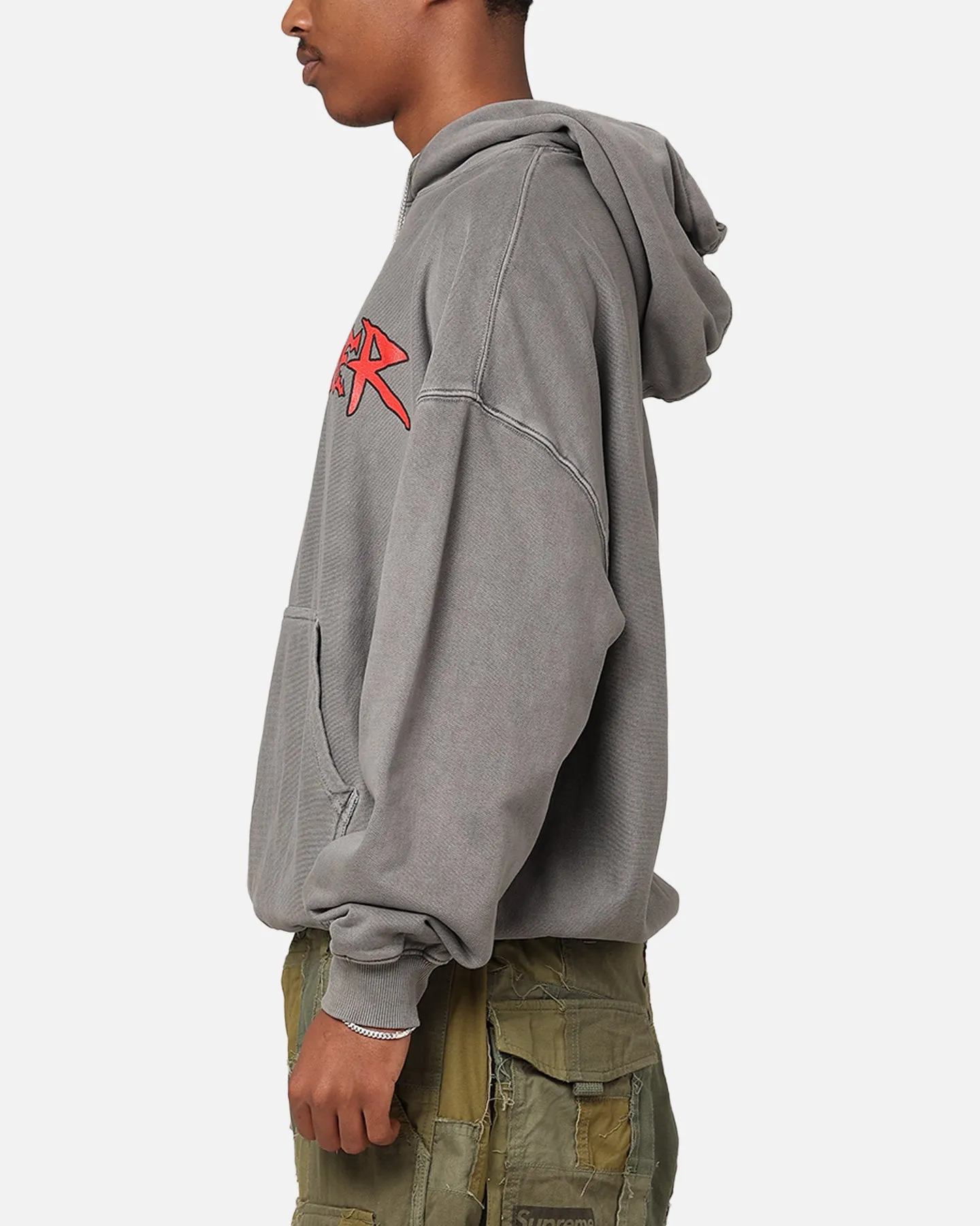 The Anti Order Pseudo Premium Hoodie Washed Charcoal sold by Culture Kings product image thumbnail 5