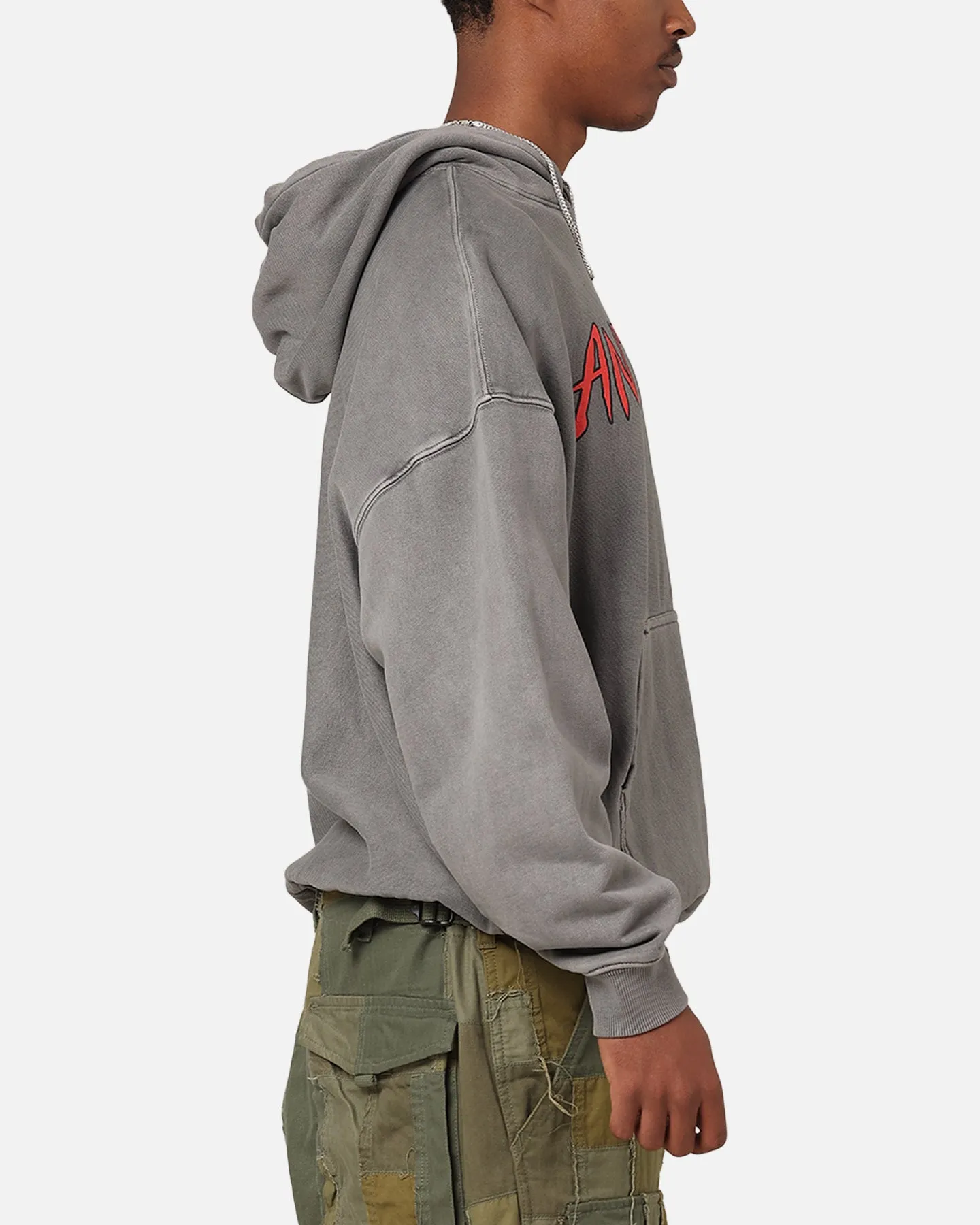 The Anti Order Pseudo Premium Hoodie Washed Charcoal sold by Culture Kings product image thumbnail 4