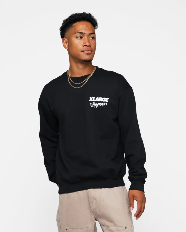 X-Large X Dragon 76 Sweatshirt Black sold by Culture Kings