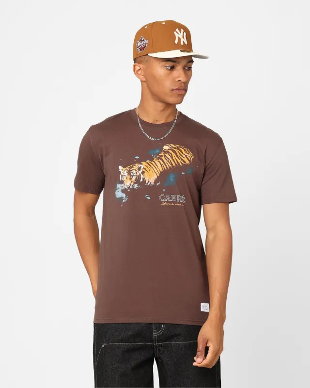 Carre Dare To Dive T-Shirt Brown sold by Culture Kings