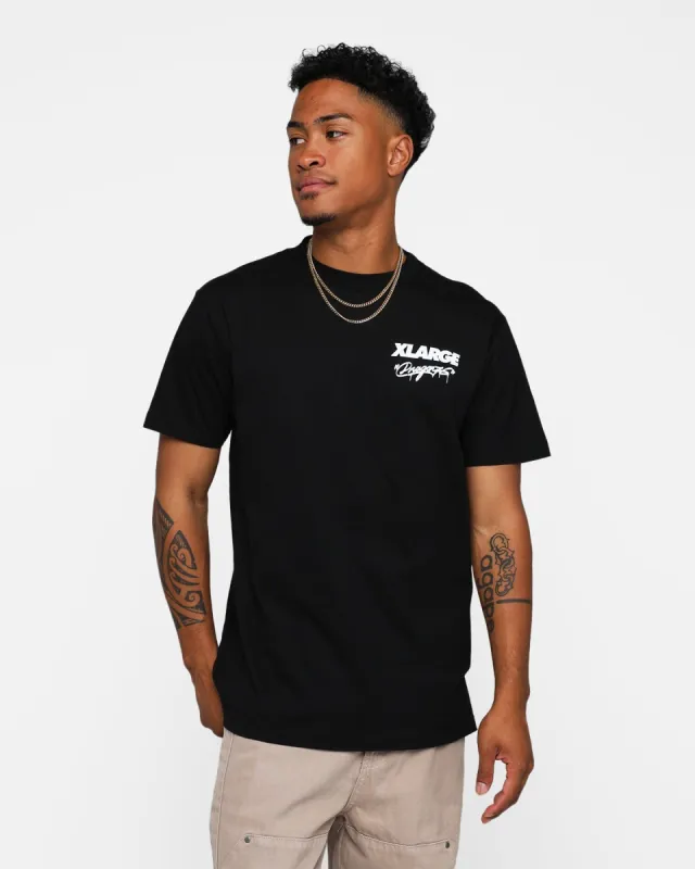 X-Large X Dragon 76 T-Shirt Black sold by Culture Kings