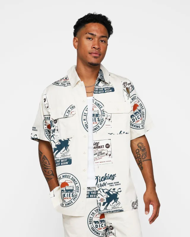 Dickies Greensburg Printed Short Sleeve T-Shirt Vintage Print sold by Culture Kings