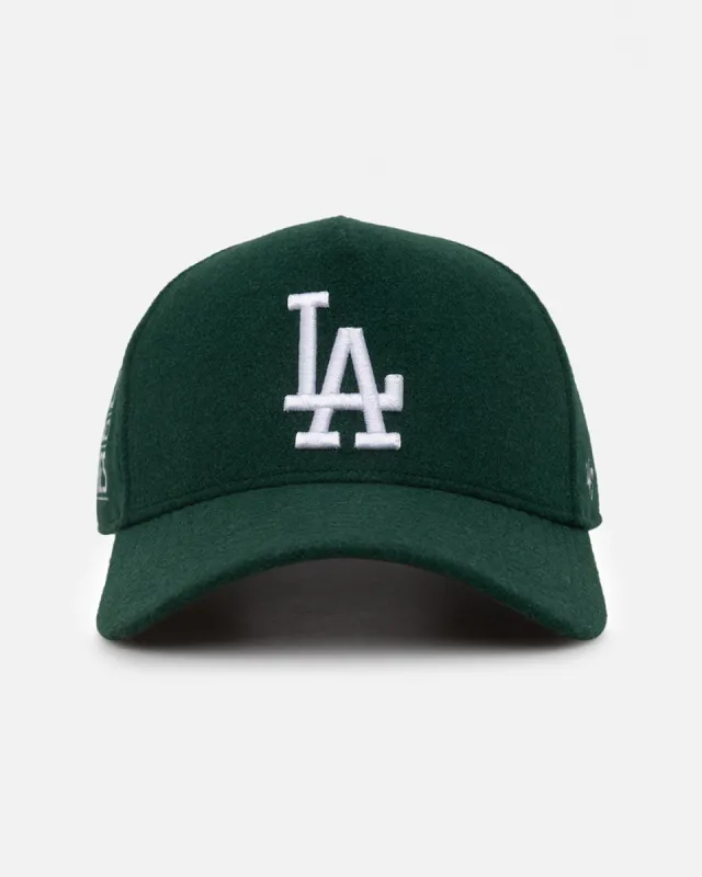 47 Brand Los Angeles Dodgers Cliffside Offside DT Snapback Dark Green sold by Culture Kings