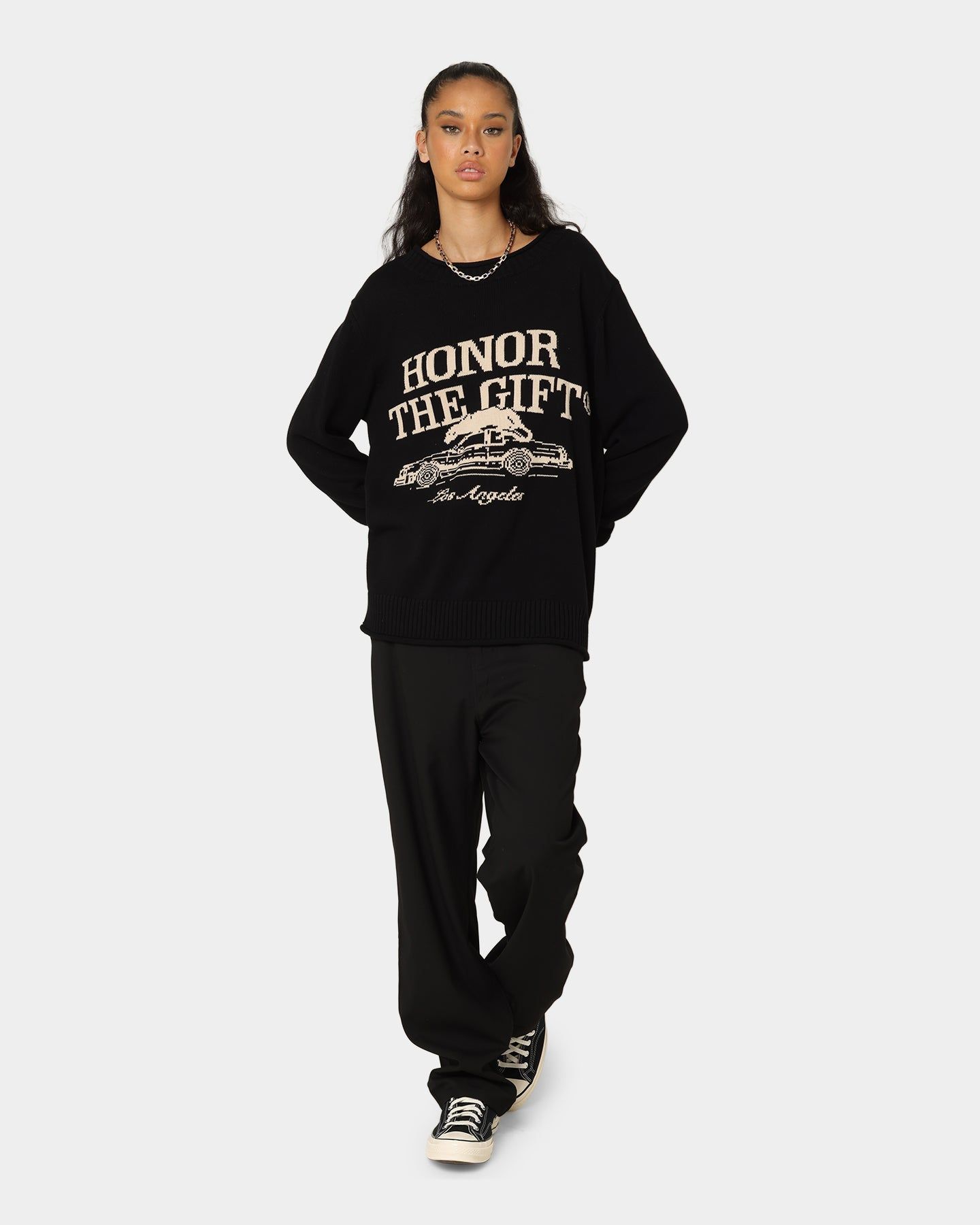 Honor The Gift HTG Pack Sweater Black sold by Culture Kings product image thumbnail 2