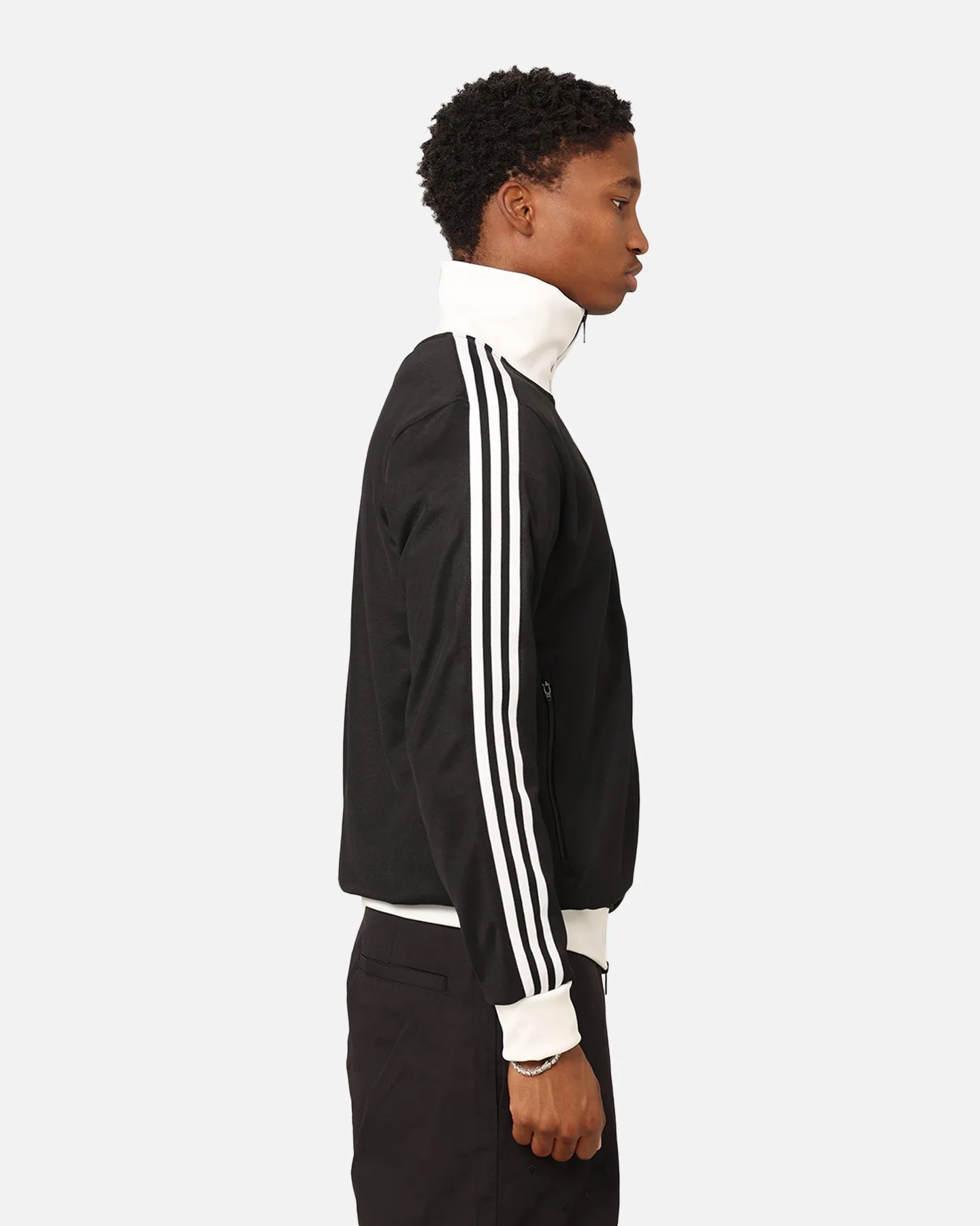 Adidas Adicolour Classics Beckenbauer Track Jacket Black/White sold by Culture Kings product image thumbnail 5