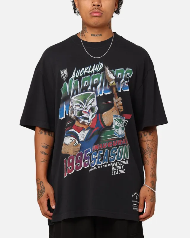 Mitchell & Ness New Zealand Warriors Inaugural Season T-Shirt Faded Black sold by Culture Kings