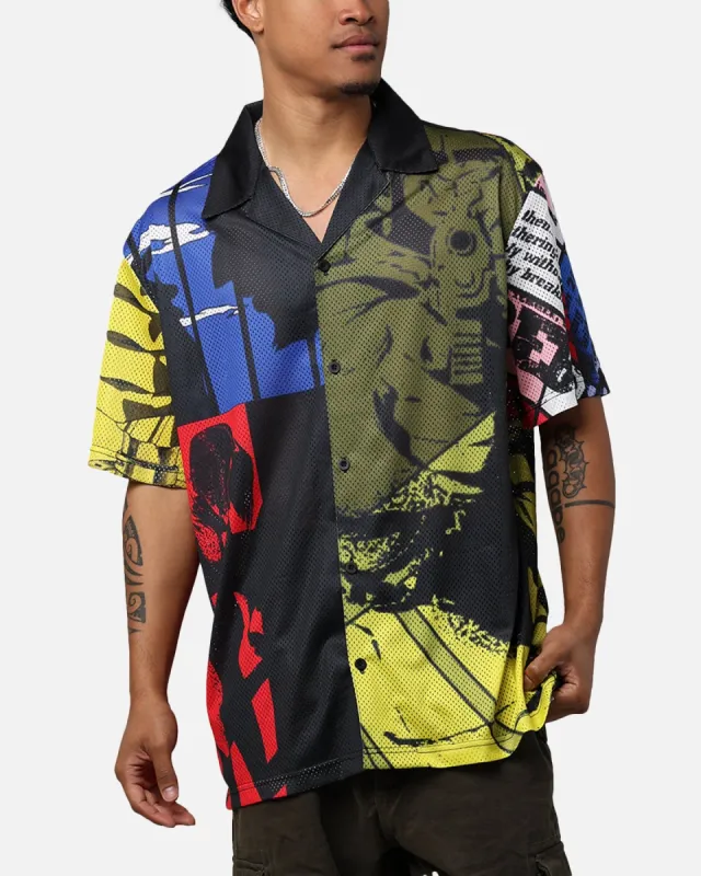 Goat Crew X Cowboy Bebop Colour Block Party Shirt Multi sold by Culture Kings