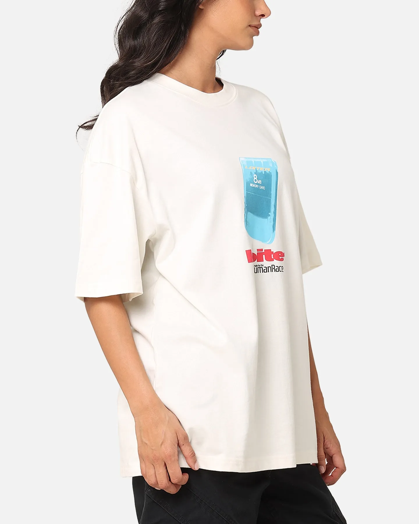 Loiter Core Memory T-Shirt Off White sold by Culture Kings product image thumbnail 5