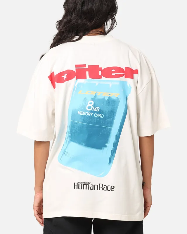 Loiter Core Memory T-Shirt Off White sold by Culture Kings