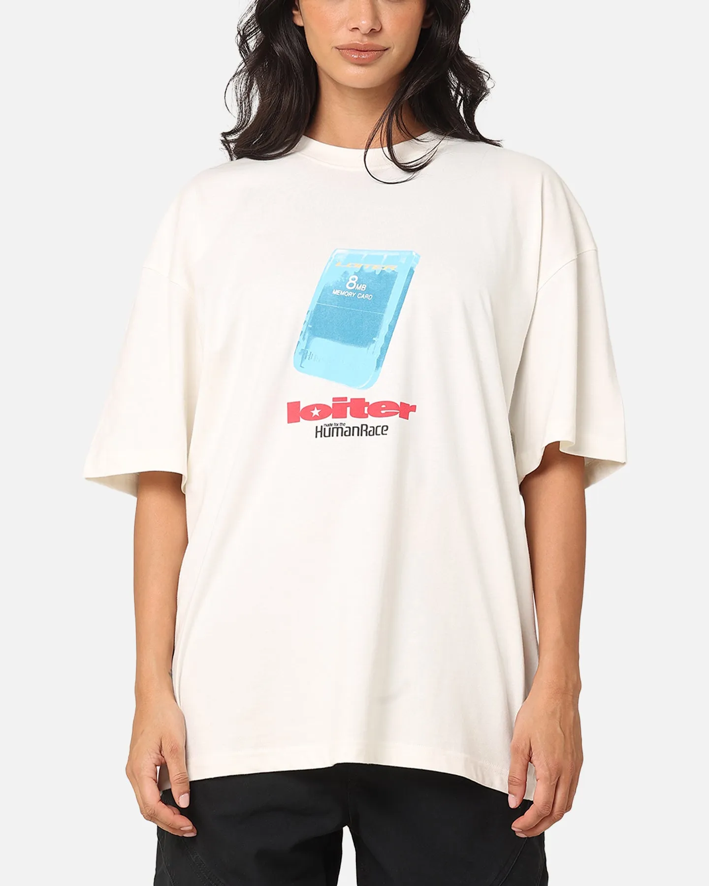 Loiter Core Memory T-Shirt Off White sold by Culture Kings product image thumbnail 2