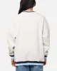 Mitchell & Ness North Carolina Tar Heels Shooting Crewneck Silver Marle sold by Culture Kings