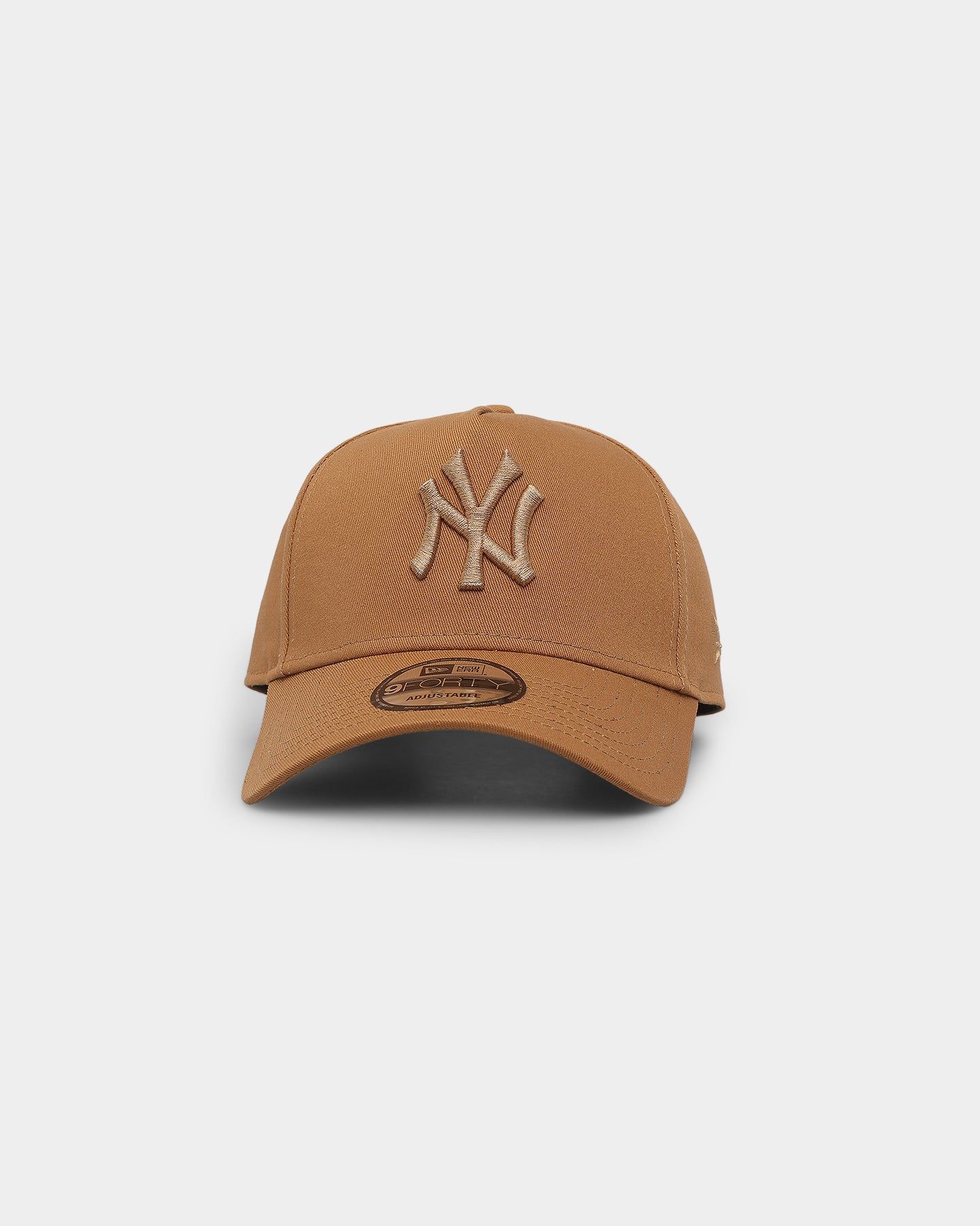 New Era New York Yankees Tonal 9FORTY A-Frame Snapback Wheat sold by Culture Kings