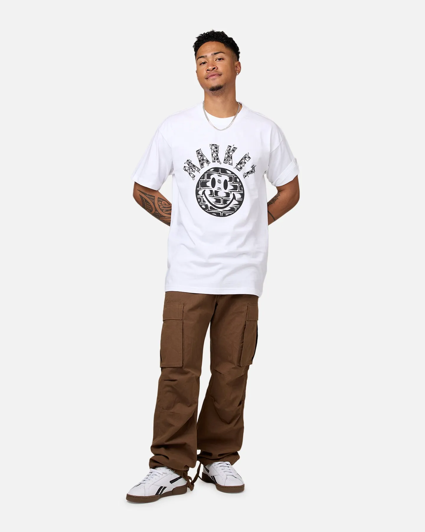 Market X Smiley Brickhouse T-Shirt White sold by Culture Kings product image thumbnail 3