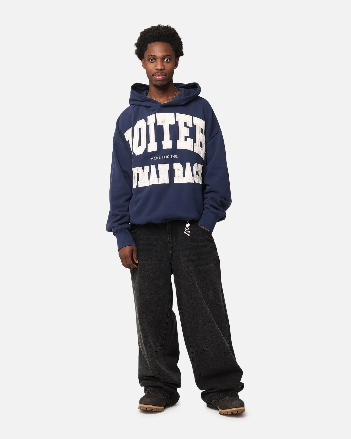 Loiter College Dropout Hoodie Navy sold by Culture Kings product image thumbnail 3